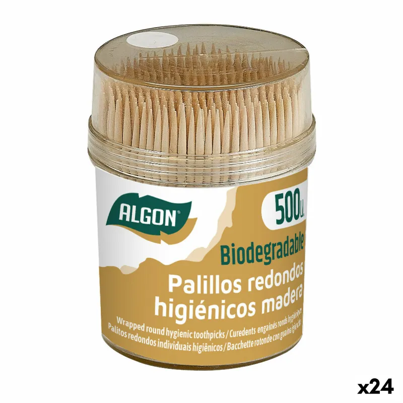 Dantų krapštukai Algon Rinkinys 500 Dalys (24 vnt.)