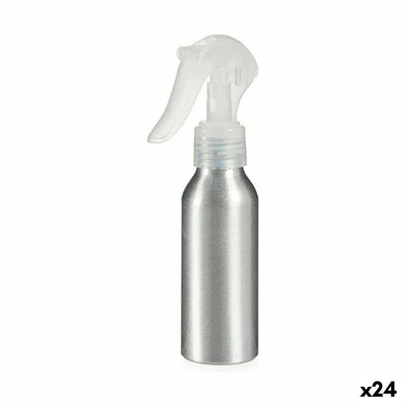Пульверизатор Berilo Белый Чёрный Серебристый Алюминий полипропилен 100 ml (24 штук)