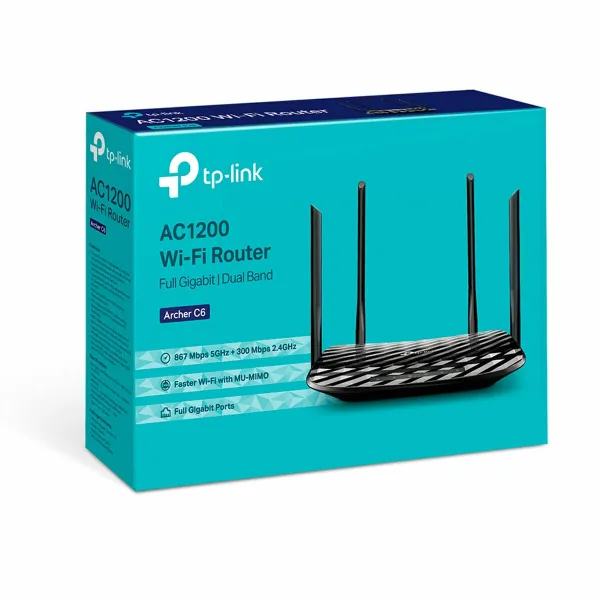 Роутер TP-Link AC1200 Чёрный