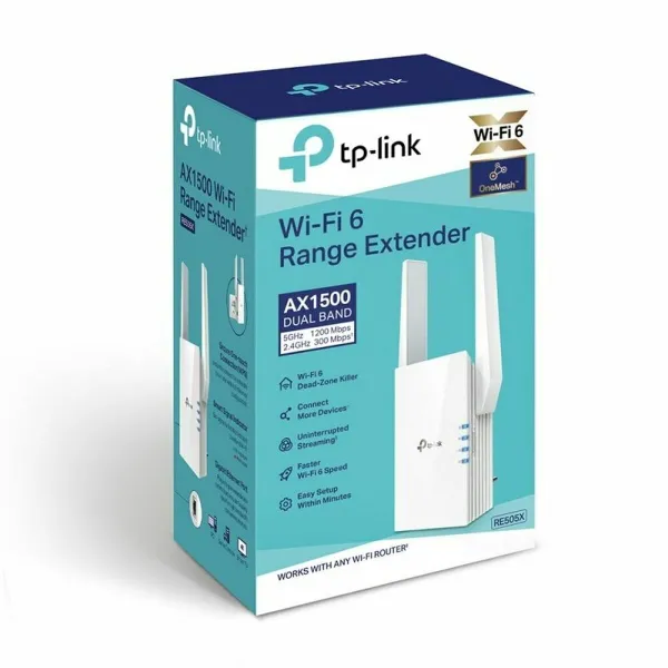Wi-Fi Pastiprinātājs TP-Link RE505X
