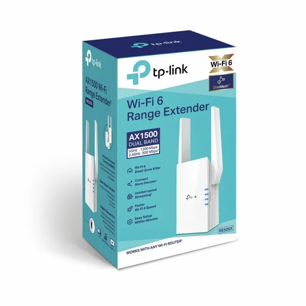Wi-Fi Pastiprinātājs TP-Link RE505X