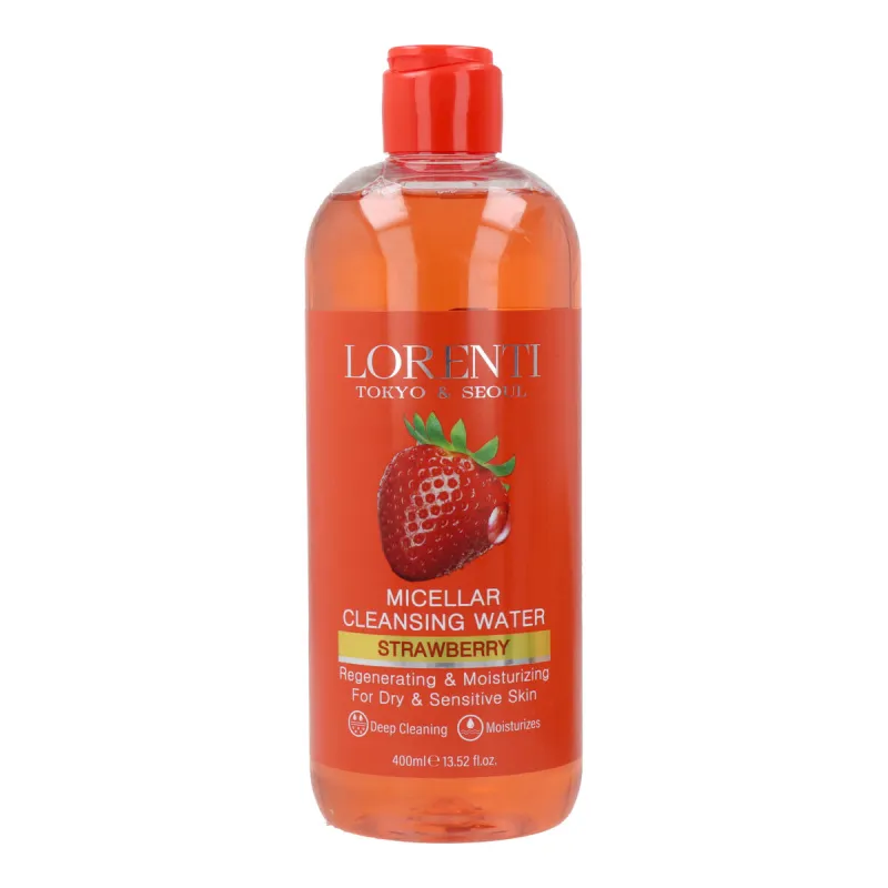 Mitsellaarvesi Lorenti Makeup Remover Strawberry 400 ml