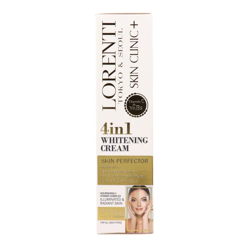 Krēms ar korektora efektu Lorenti 4In1 Whitening 150 ml