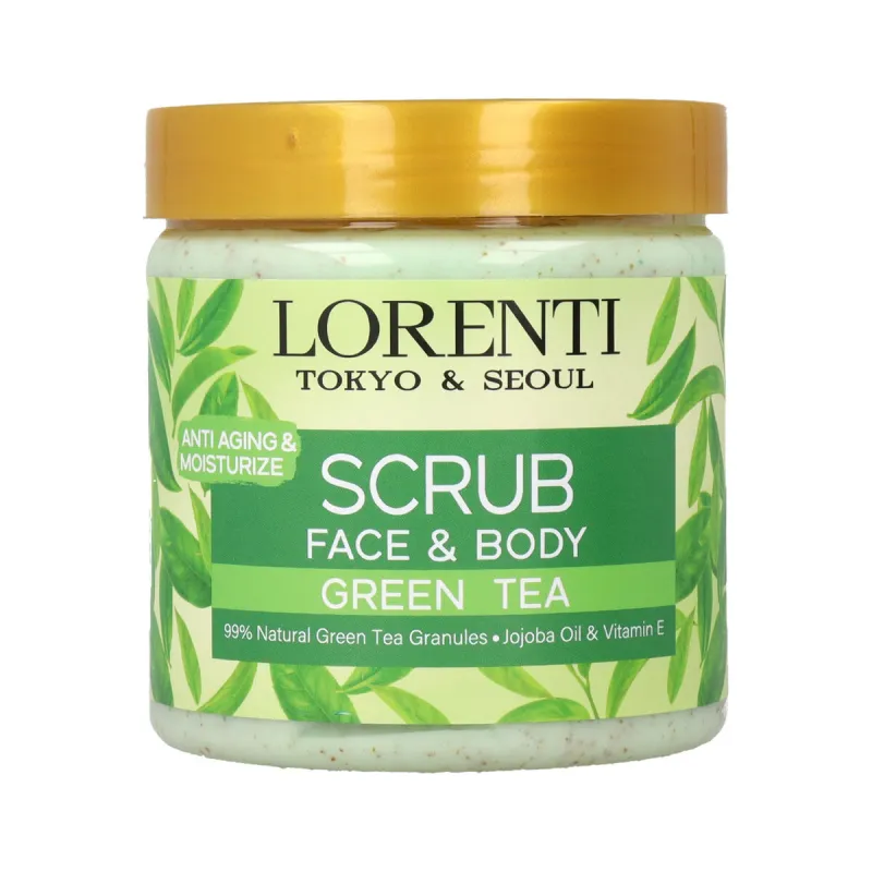 Purifying Scrub Lorenti Peeling Face & Body Green Tea 500 ml