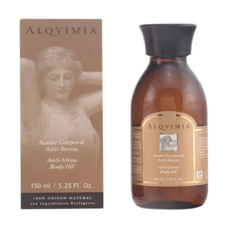 Pretstresa ķermeņa eļļa Alqvimia (150 ml)