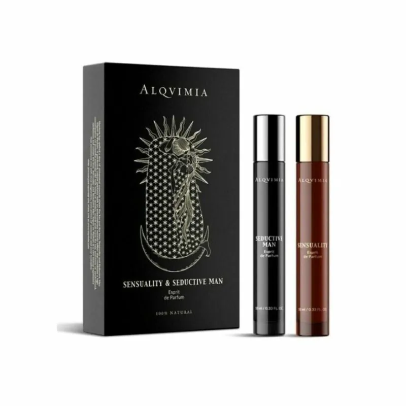 Erotinių kvepalų rinkinys Alqvimia Sensuality & Seductive Man (2 pcs)