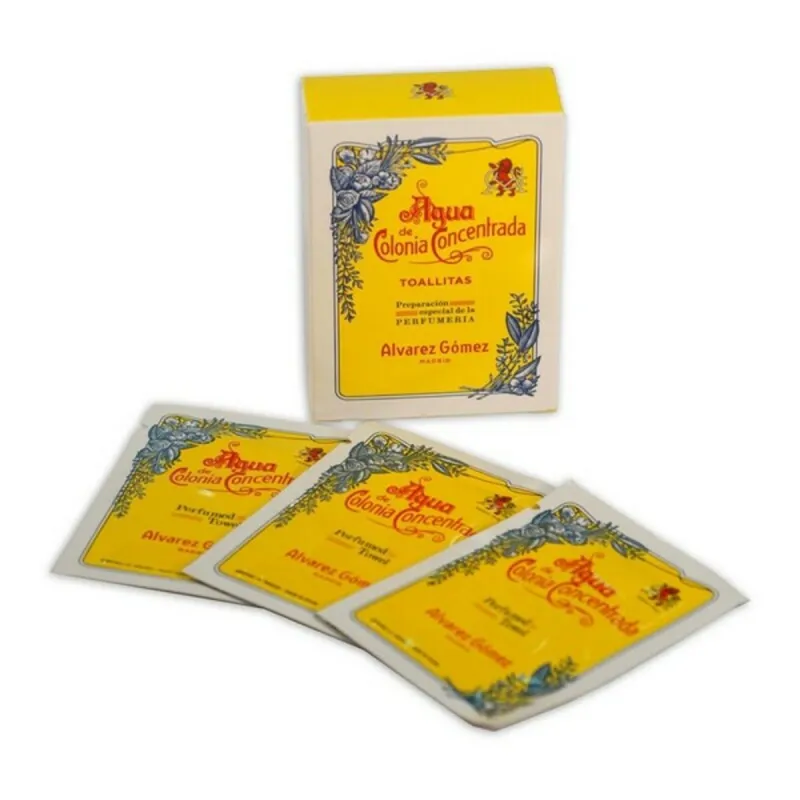 Kvepiančios servetėlės Agua de Colonia Concentrada Alvarez Gomez 2523770 (10 uds)