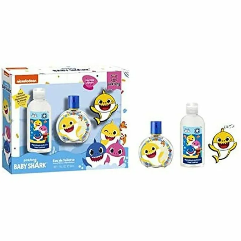 Lasten parfyymisetti Baby Shark EDT 3 Kappaletta