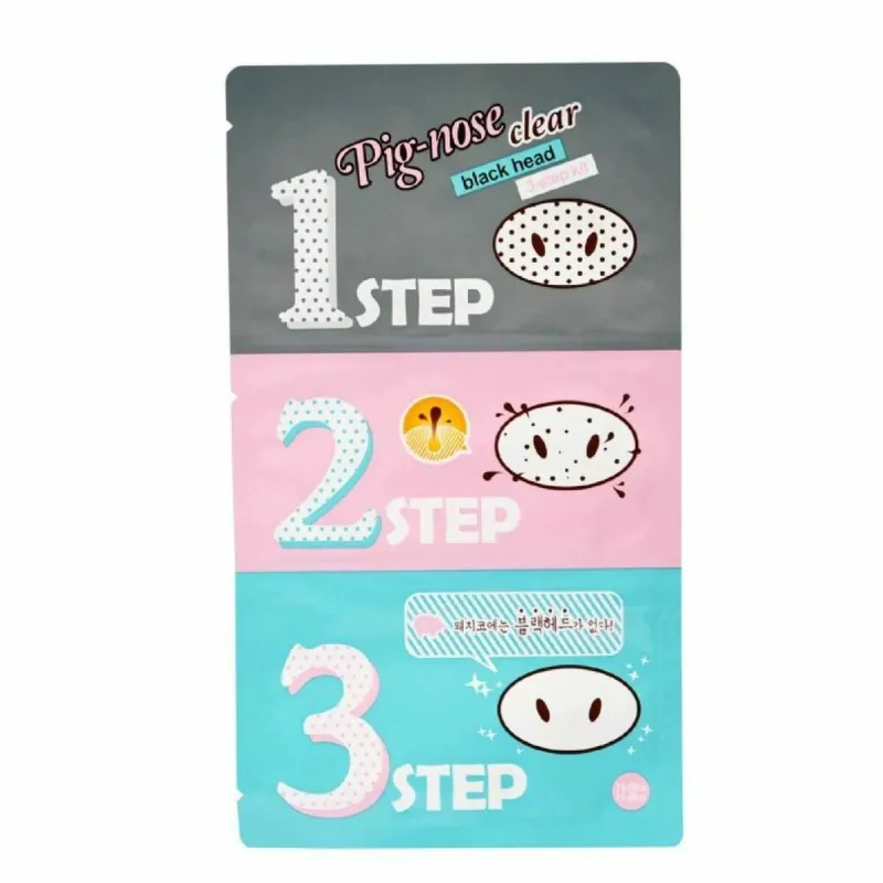 Näomask Peel Off Holika Holika Pig-nose Clear Black Head 3 Step