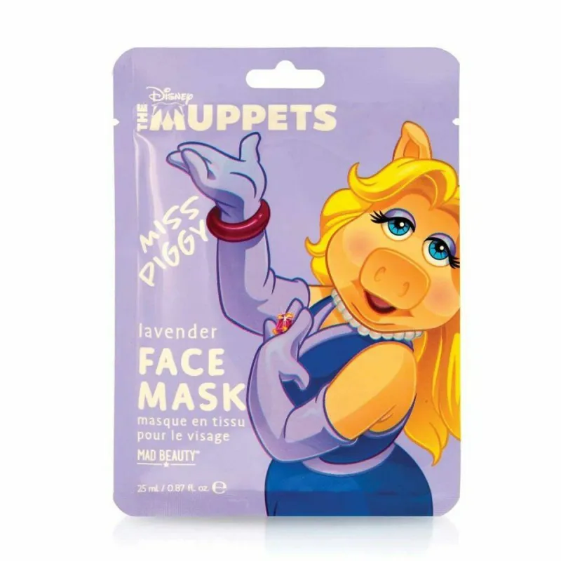 Маска для лица Mad Beauty The Muppets Miss Piggy Лаванда (25 ml)