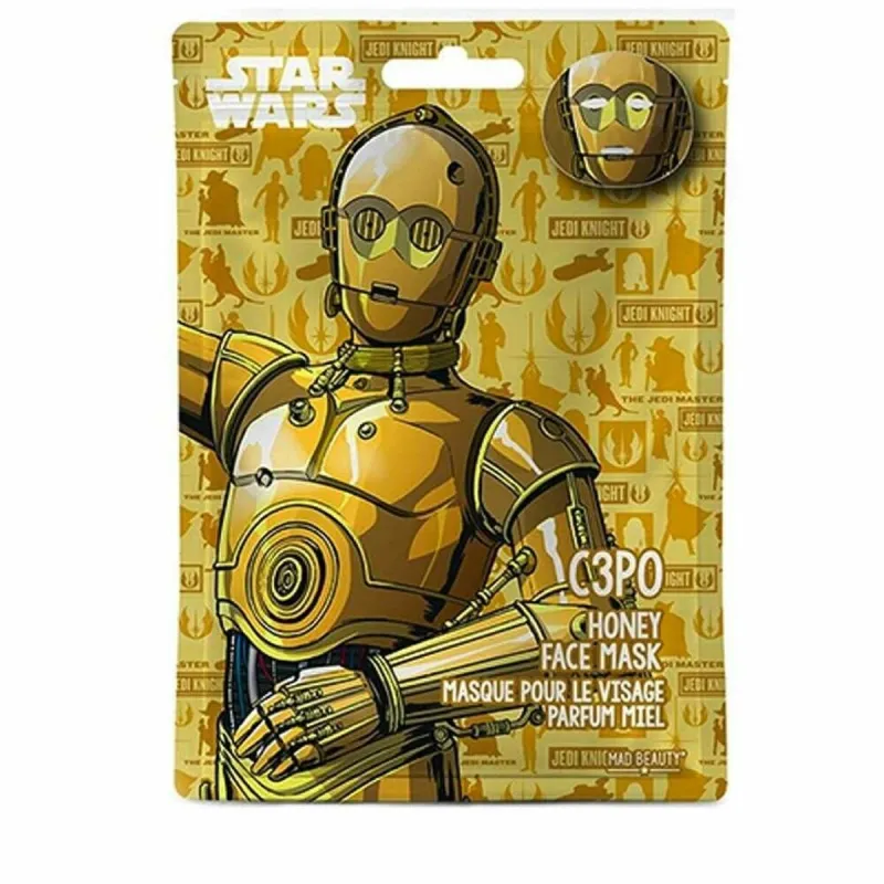 Veido kaukė Mad Beauty Star Wars C3PO Medus (25 ml)