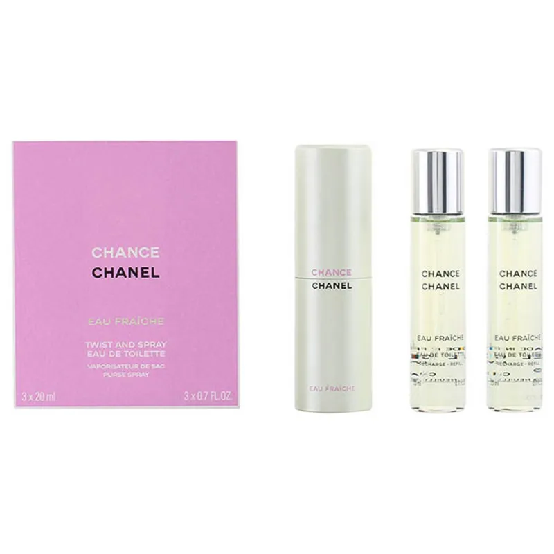 Naisten parfyymisetti Chance Eau Fraiche Chanel Chance Eau Fraiche (3 pcs)