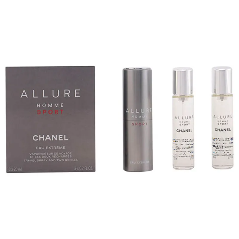 Miesten parfyymisetti Chanel Allure Homme Sport Eau Extrême 3 Kappaletta
