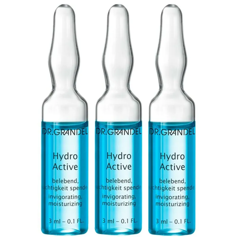 Ampulės Dr. Grandel Hydro Active 3 ml 3 vnt. Giliai drėkinantis