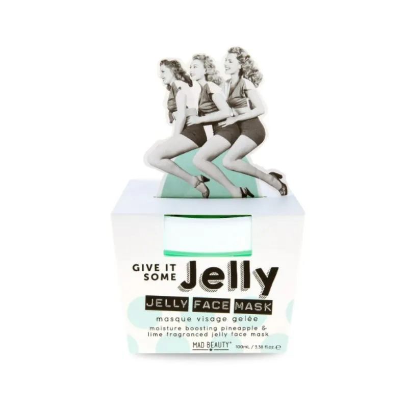 Kasvonaamio Mad Beauty Give It Some Jelly 100 ml Ananas Lime väri