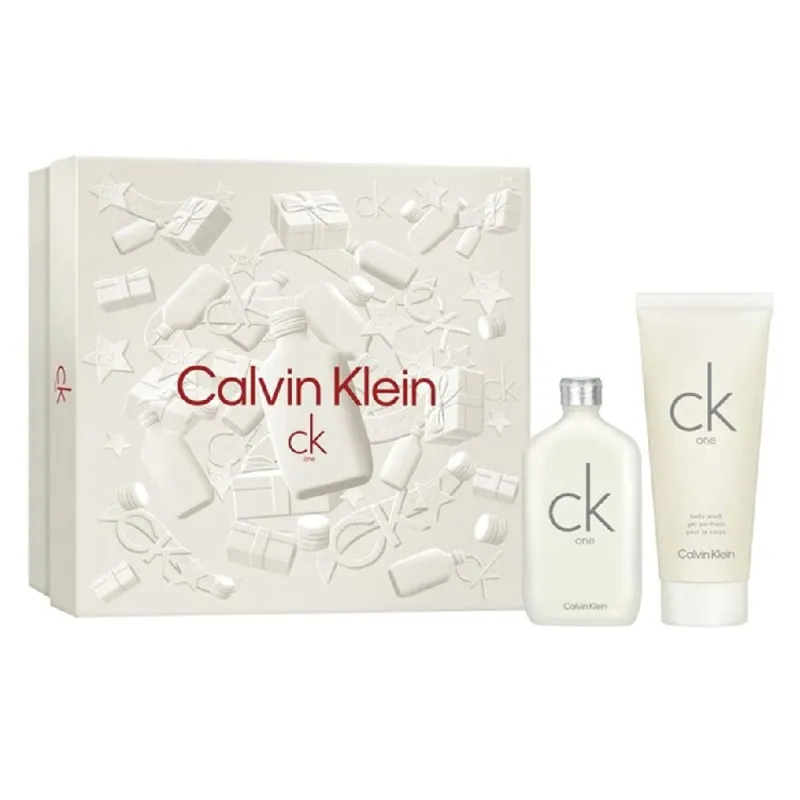 Unisex parfüümi komplekt Calvin Klein EDT ck one 2 Tükid, osad