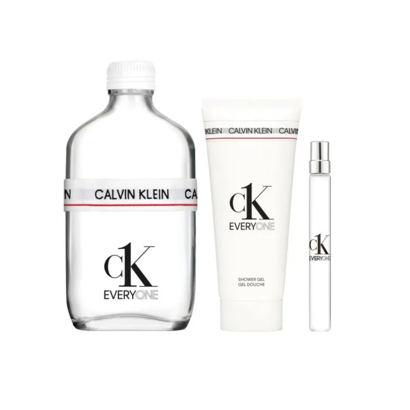 Set unisekss parfem Calvin Klein EDT Everyone 3 Daudzums