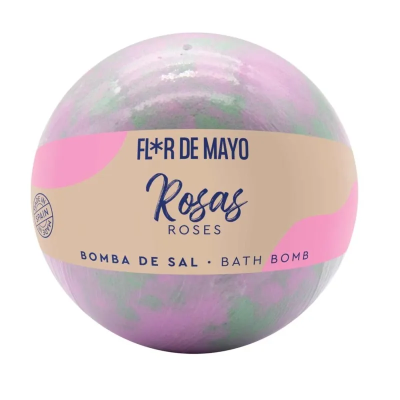 Vonios pompa Flor de Mayo Rožių 200 g