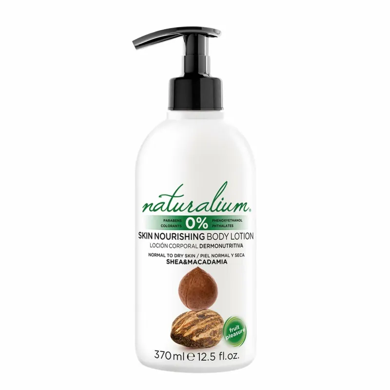 Vartaloemulsio Naturalium 370 ml Sheavoi Macadamia