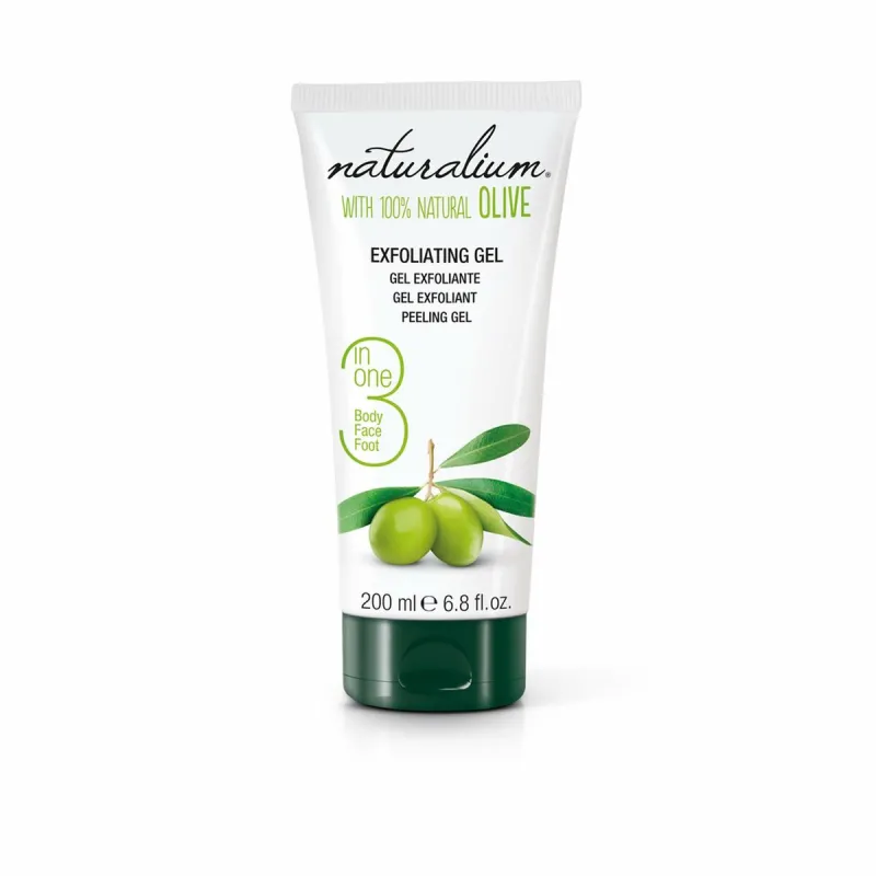Отшелушивающий гель для тела Naturalium 200 ml Оливковое масло