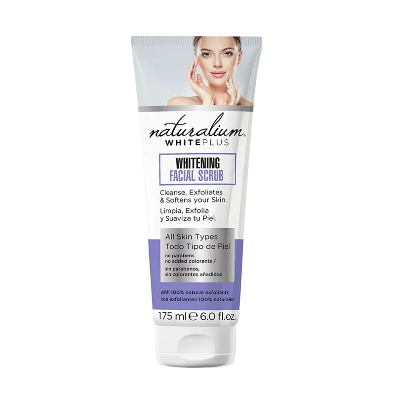 Veido šveitiklis Naturalium White Plus Baliklis 175 ml
