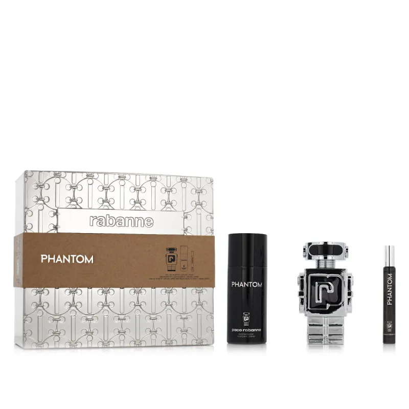 Vyriškų kvepalų rinkinys Paco Rabanne EDT 3 Dalys
