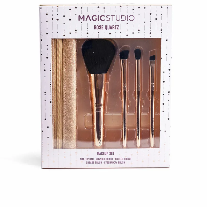Komplekt meigi pintsleid IDC Institute ROSE QUARTZ 5 Tükid