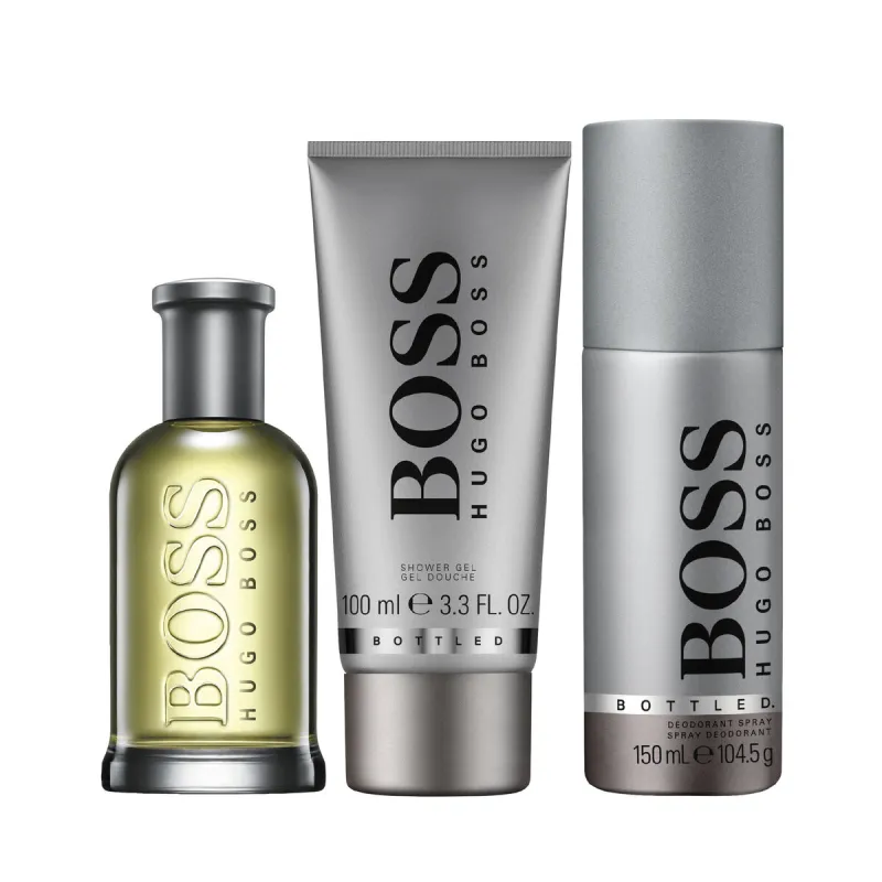 Vyriškų kvepalų rinkinys Hugo Boss Bottled No 6 3 Dalys