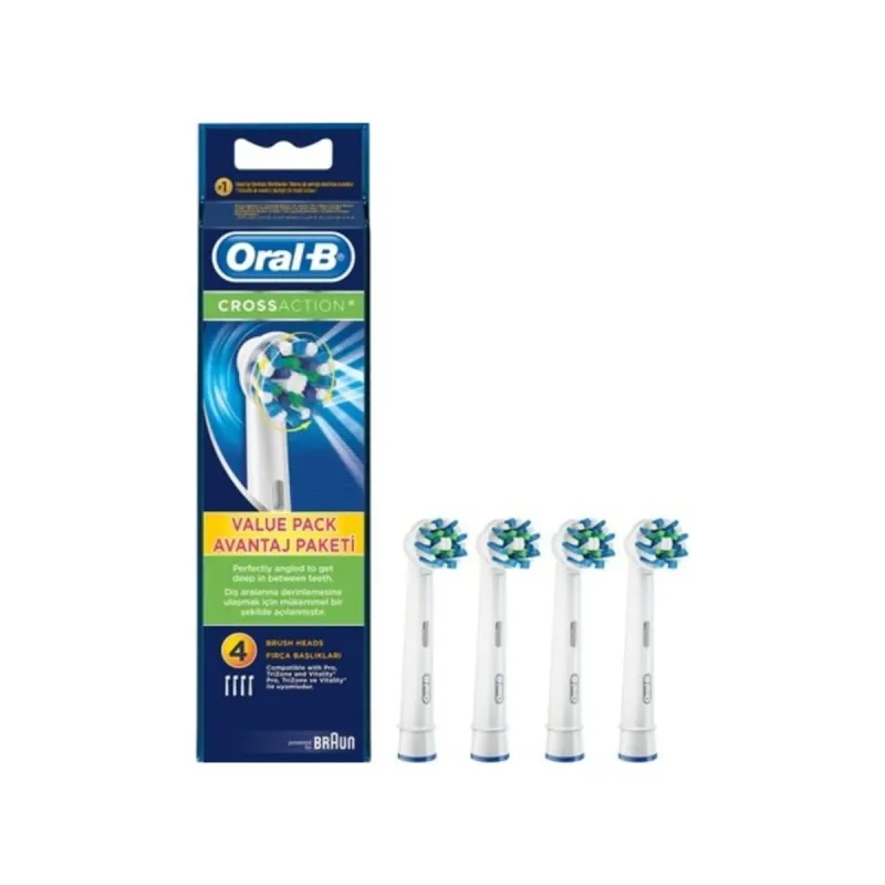 Replacement Head Oral-B 80338435 White 4 Units