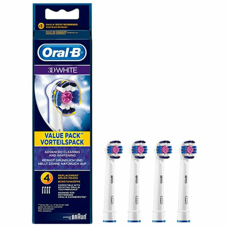 Pakeičiama galvutė Oral-B 4 Dalys