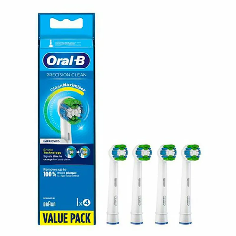 Asenduspea Oral-B Precision Clean 4 Ühikut