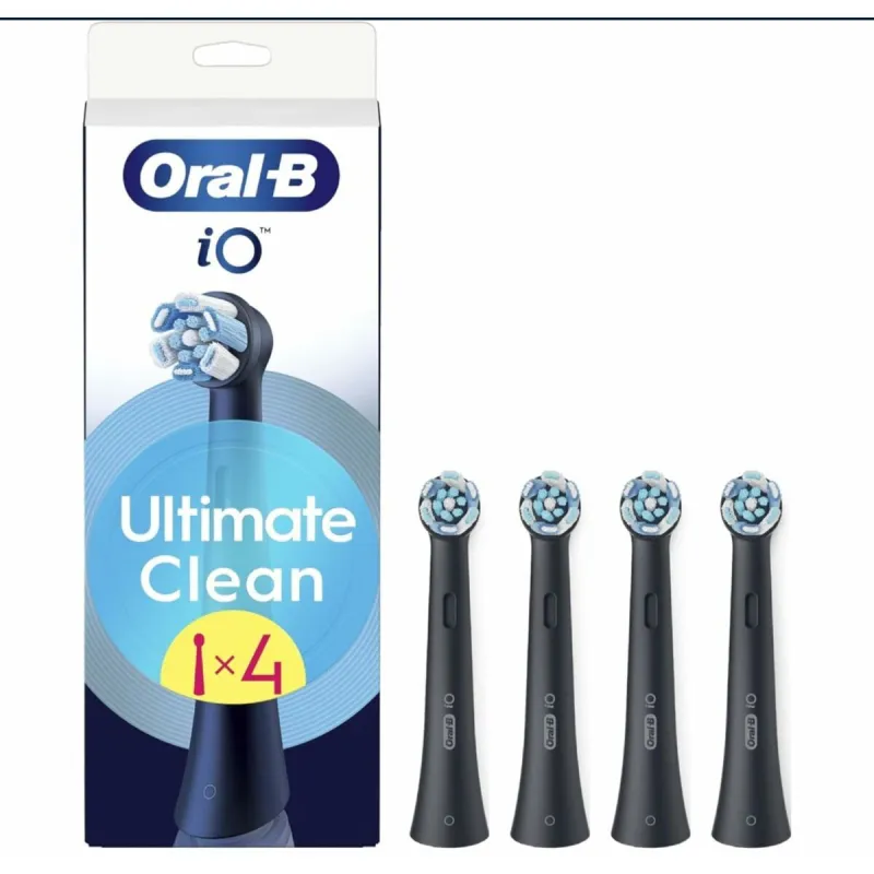Pakeičiama galvutė Oral-B iO Ultimate Clean Juoda noir 4 vnt.