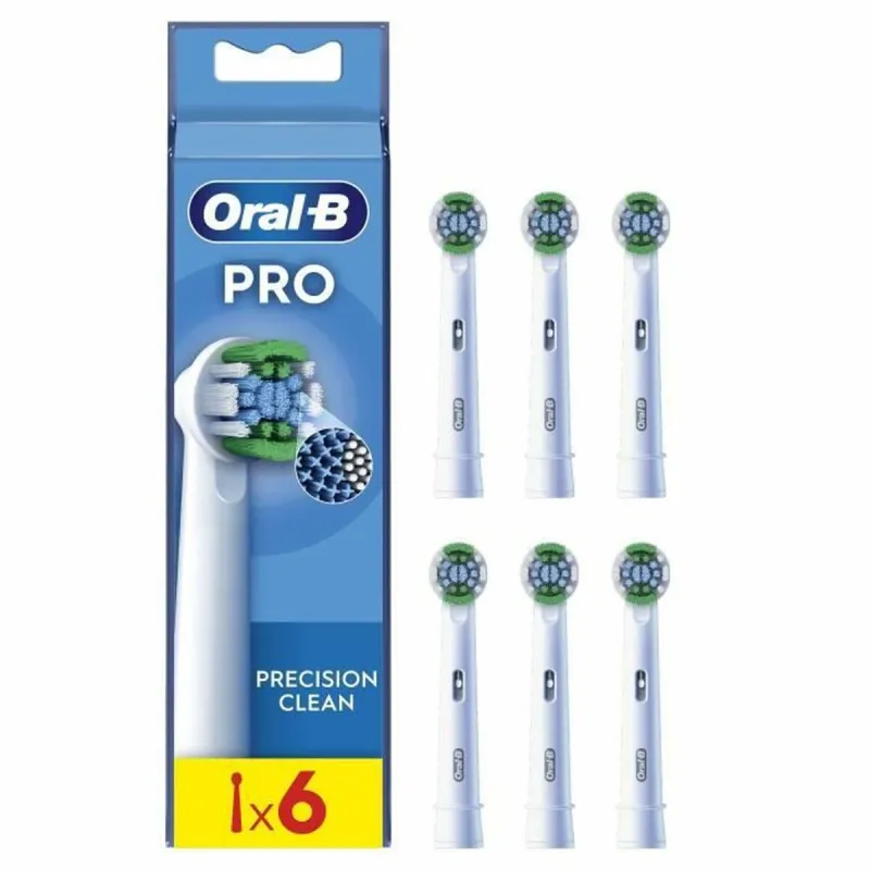 Rezerves Sukas Elektriskajai Zobu Sukai Oral-B Pro Balts