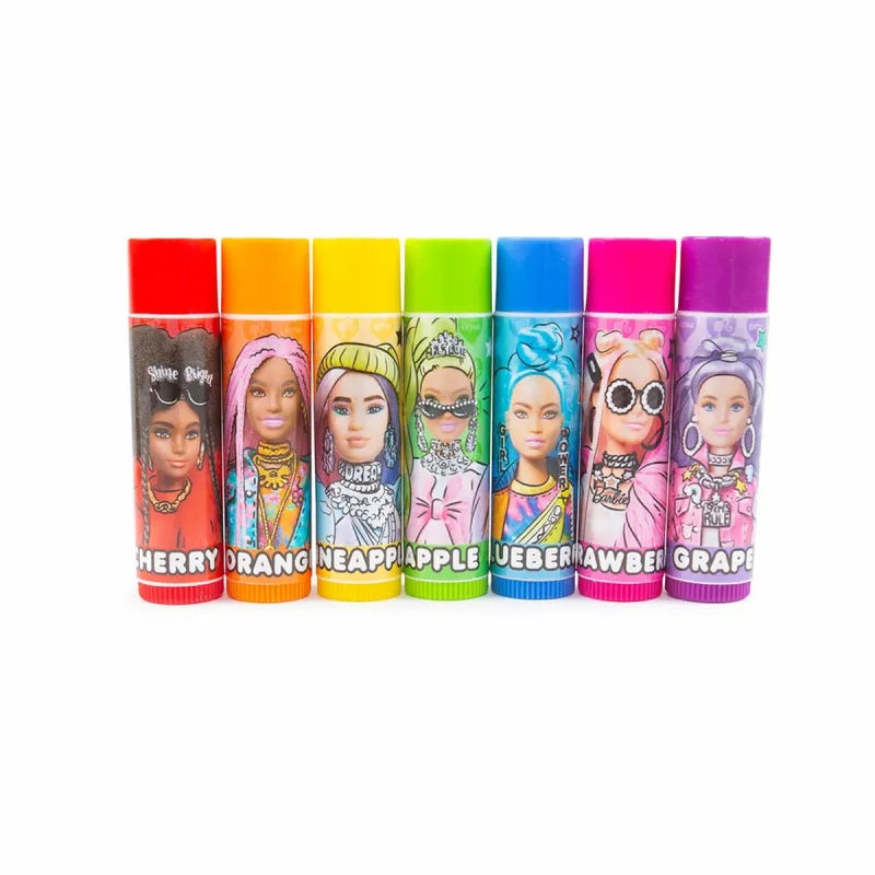 Sävyttävä huulivoide Barbie Lasten 7 Kappaletta