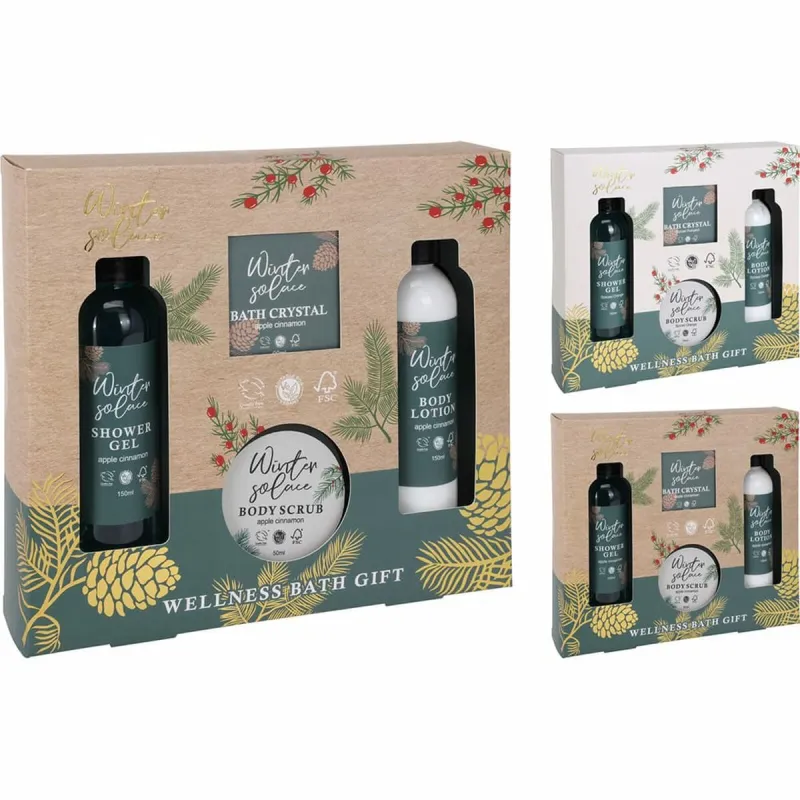 Kosmetiikkasetti Lifetime Wellness winter solace 4 Kappaletta