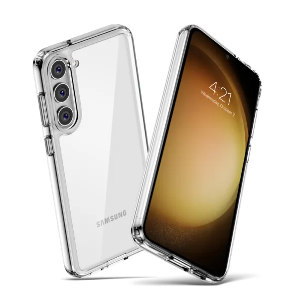 Crong Crystal Shield Cover - Samsung Galaxy S23 Case (Transparent)