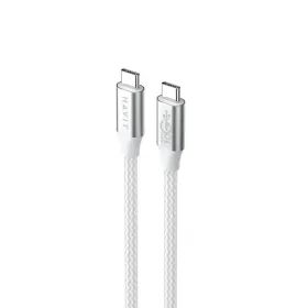 USB-C - USB-C Kaabel Havit CB6290 Valge Hall 1 m