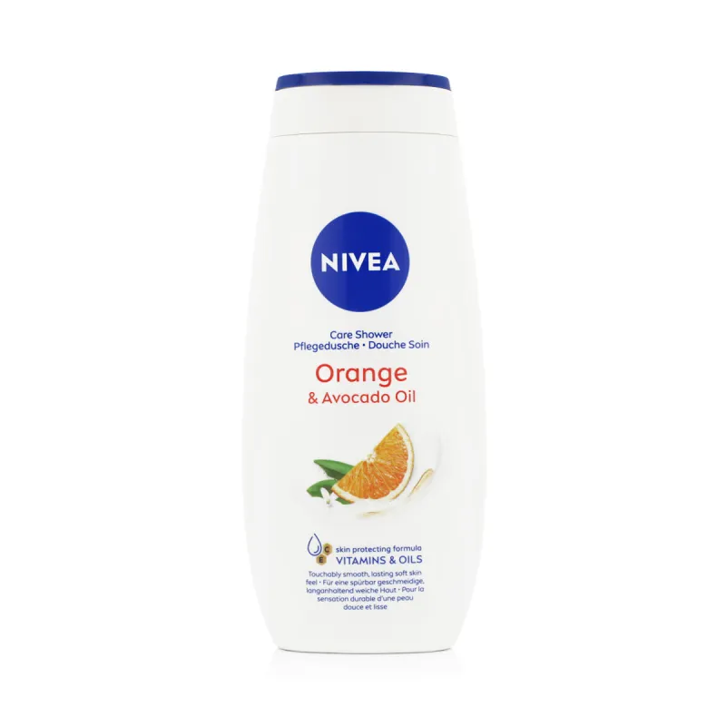 Dušo kremas Nivea Care 250 ml Oranžinė Avokadų aliejus