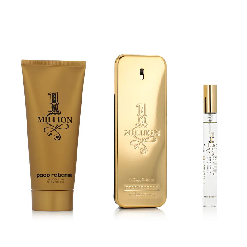 Miesten parfyymisetti Paco Rabanne 1 Million EDT 3 Kappaletta
