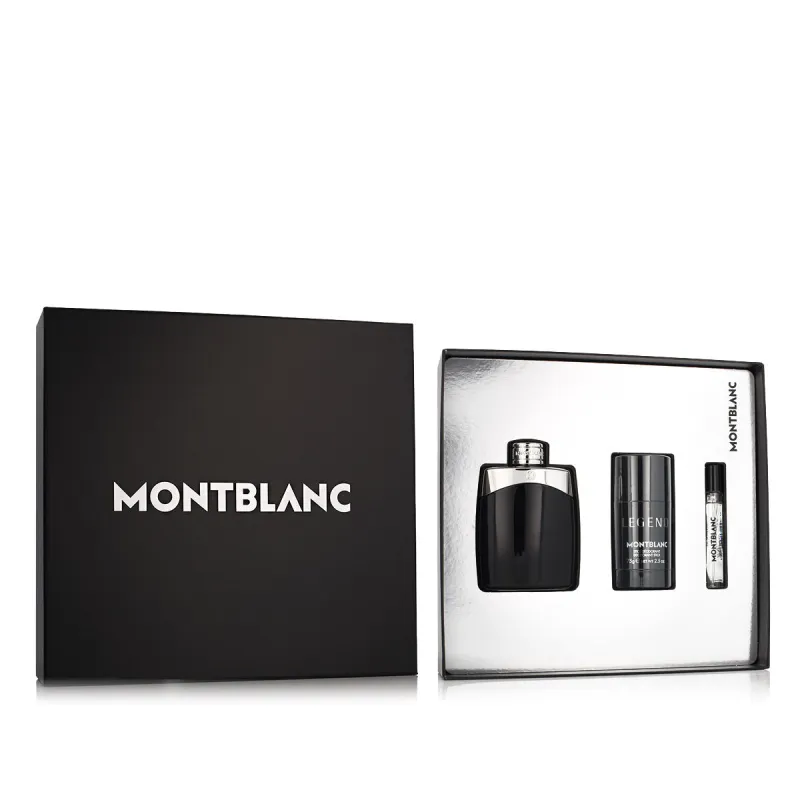 Vyriškų kvepalų rinkinys Montblanc Legend EDT 3 Dalys