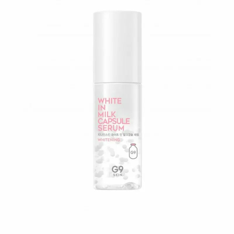 Подсвечивающая сыворотка G9 Skin White In Milk капсулы