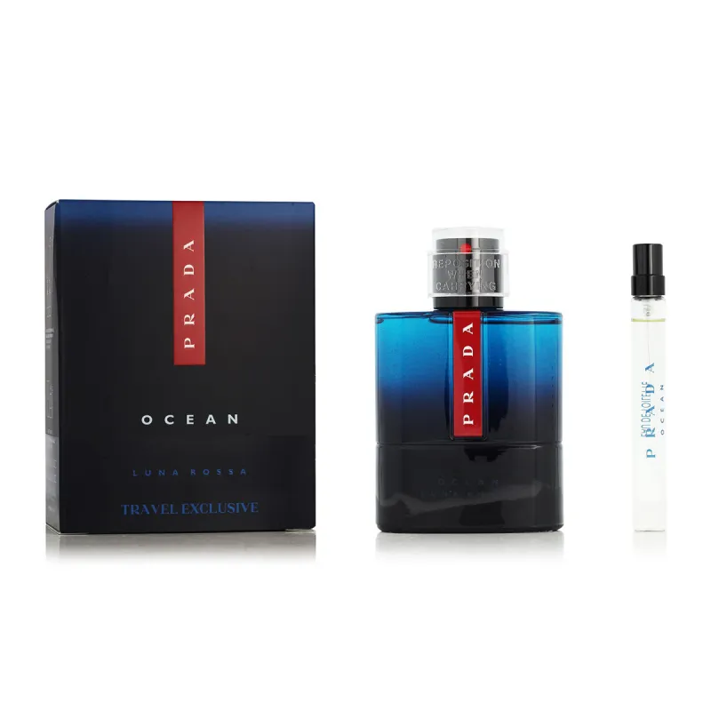 Naisten parfyymisetti Prada Luna Rossa Ocean EDT 2 Kappaletta