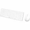 Keyboard and Mouse Rapoo 9310M White AZERTY