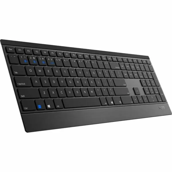 Klaviatūra Rapoo E9500M Melns AZERTY