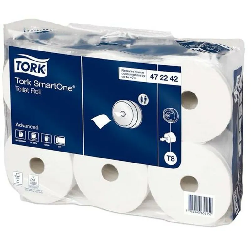 Tualetes Papīra Tork SmartOne T8 207 m 6 Daudzums