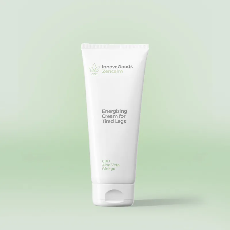 Energiat andev kreem väsinud jalgadele CBD Zencalm InnovaGoods 200 ml