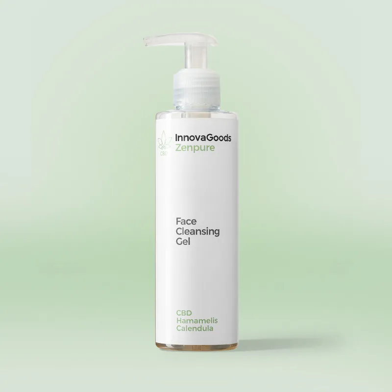Facial Cleansing Gel CBD Zenpure InnovaGoods 200 ml