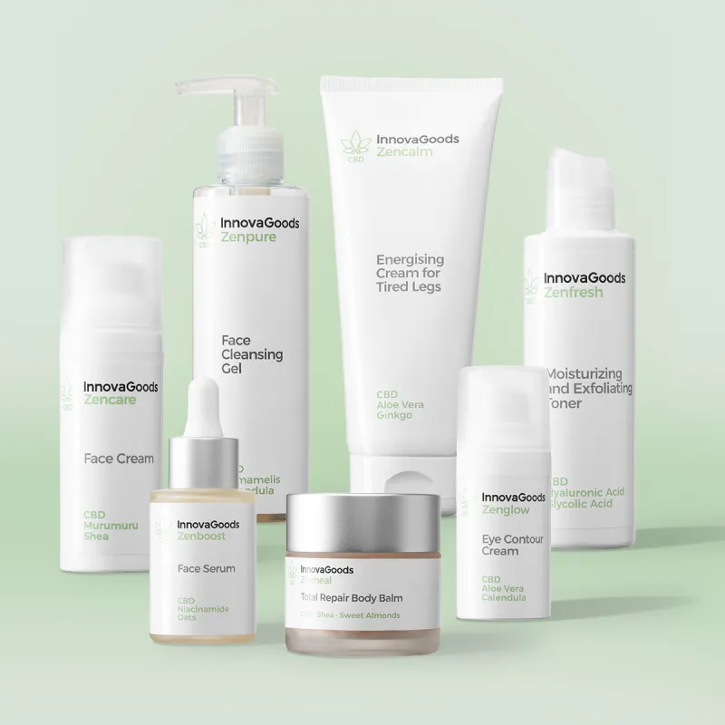 Igapäevane näo-ja keha komplekt CBD InnovaGoods