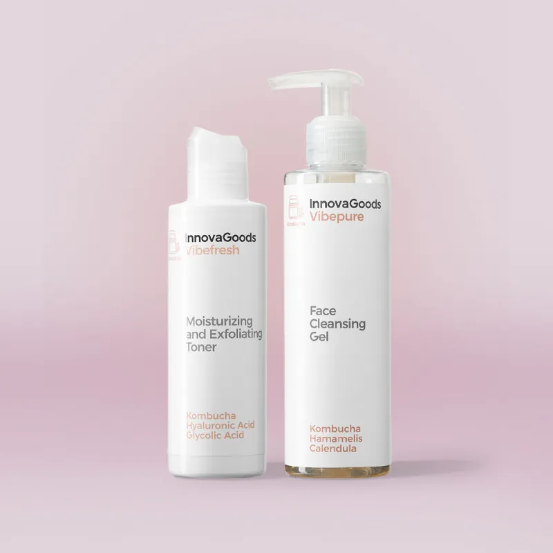 Двойной набор для очищения кожи лица Kombucha InnovaGoods