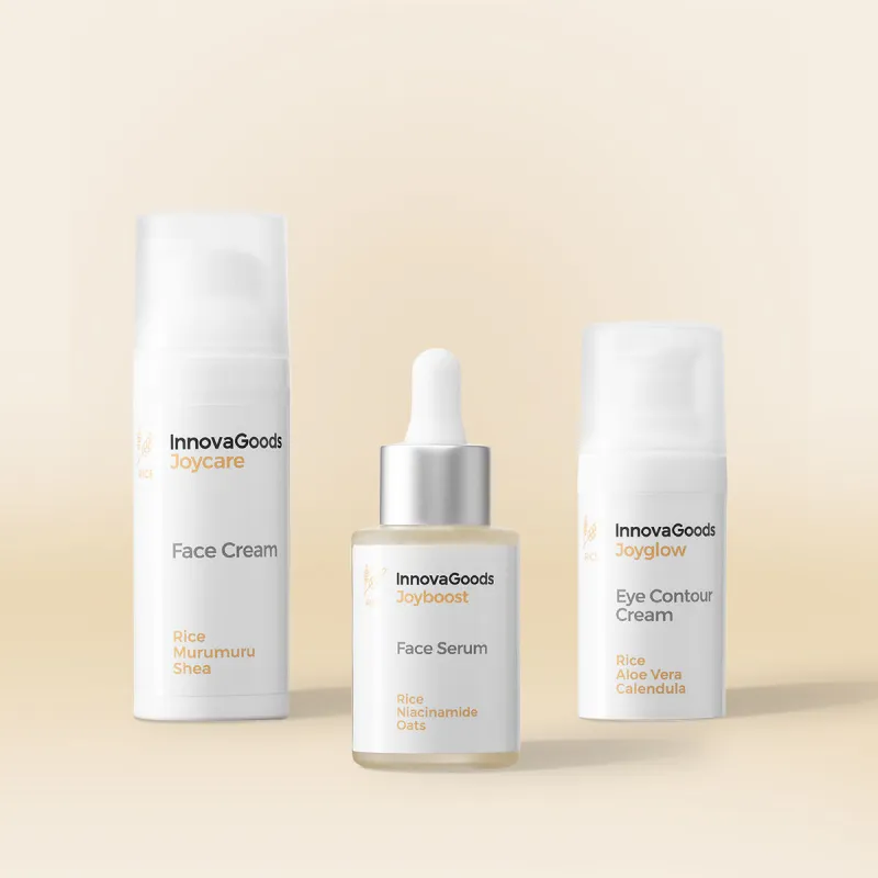 Sejas ādas mitrināšanas komplekts Rice InnovaGoods